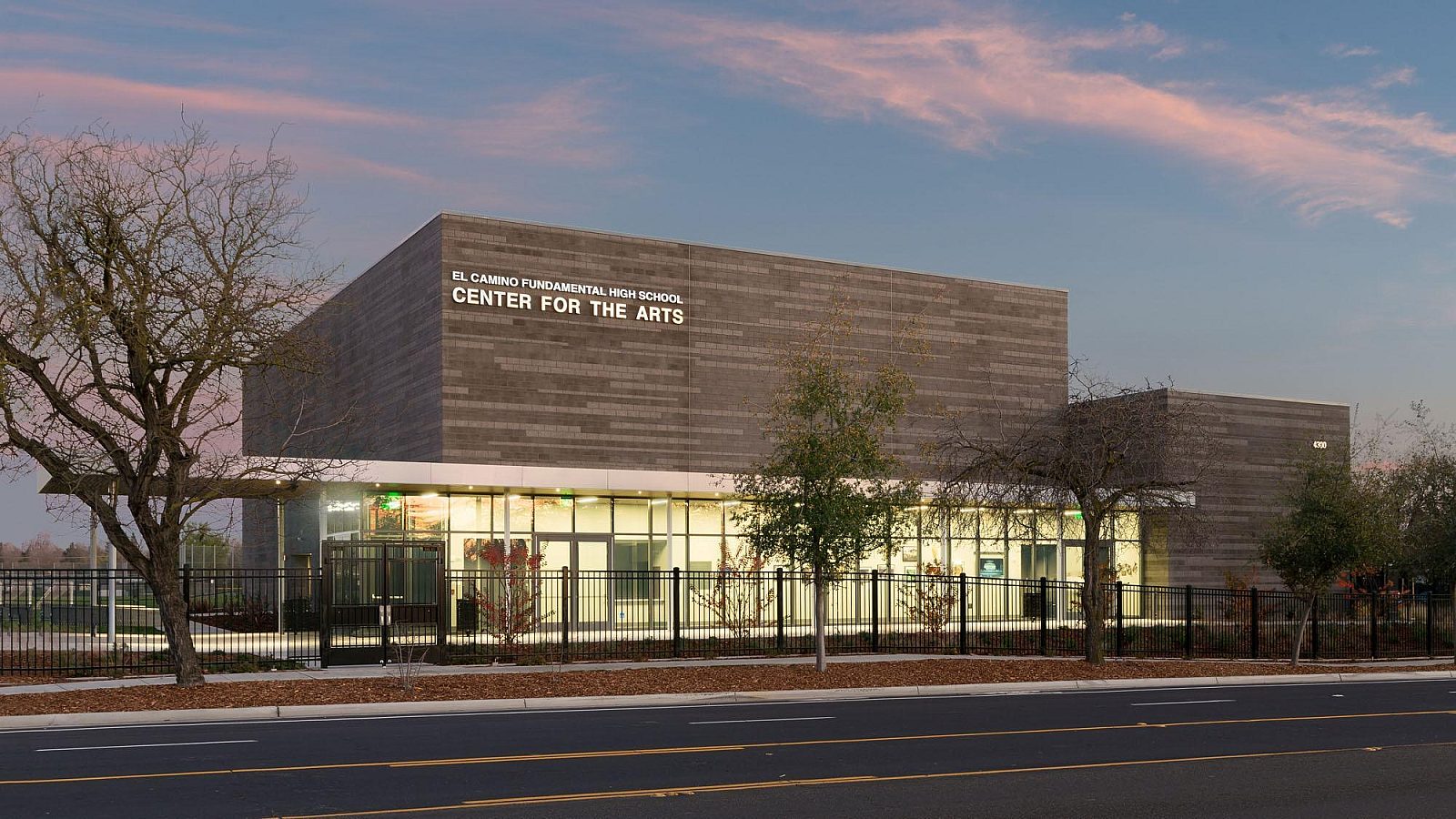 El Camino High School Center for Performing Arts exterior