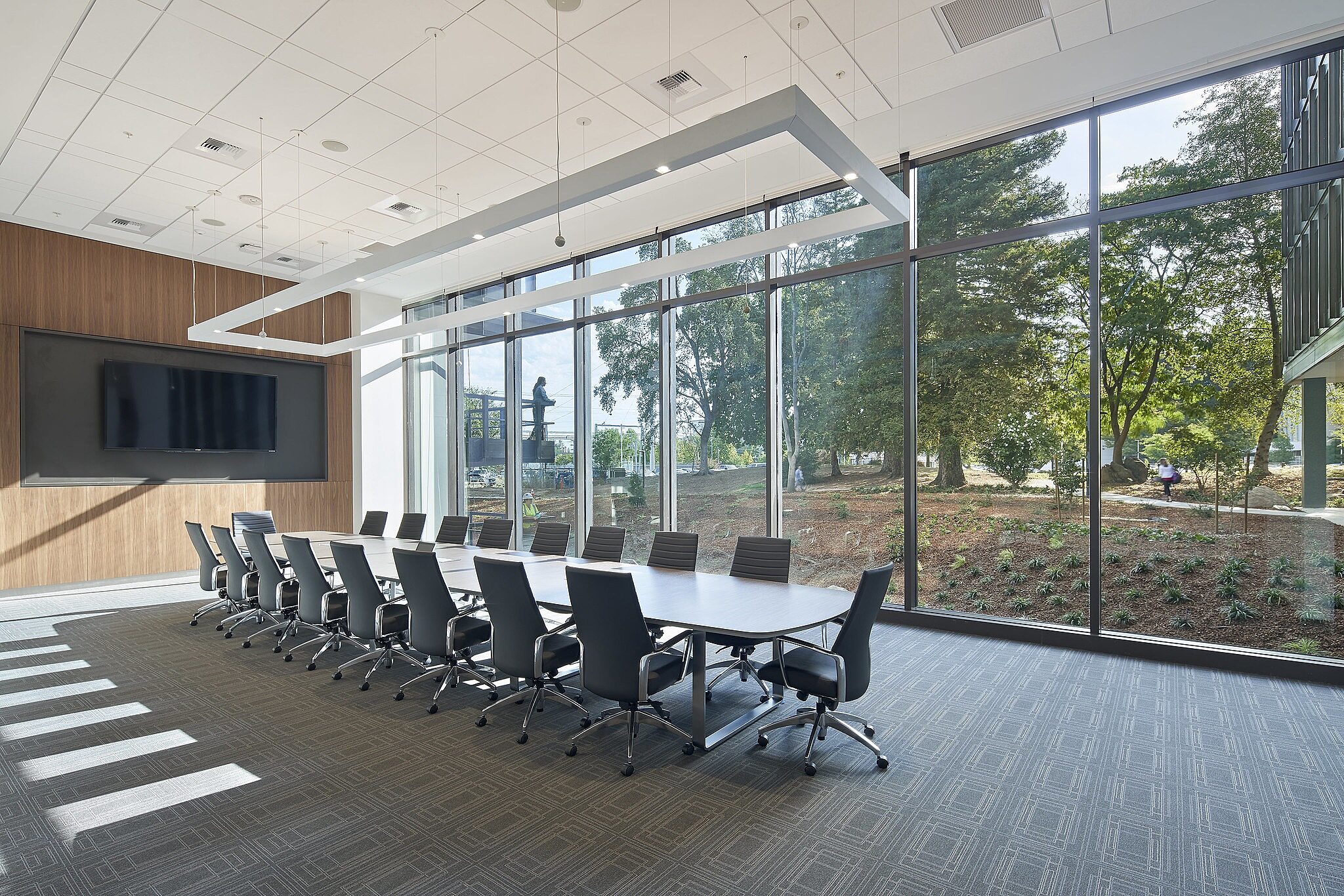 Photograph of SMUD conference room.