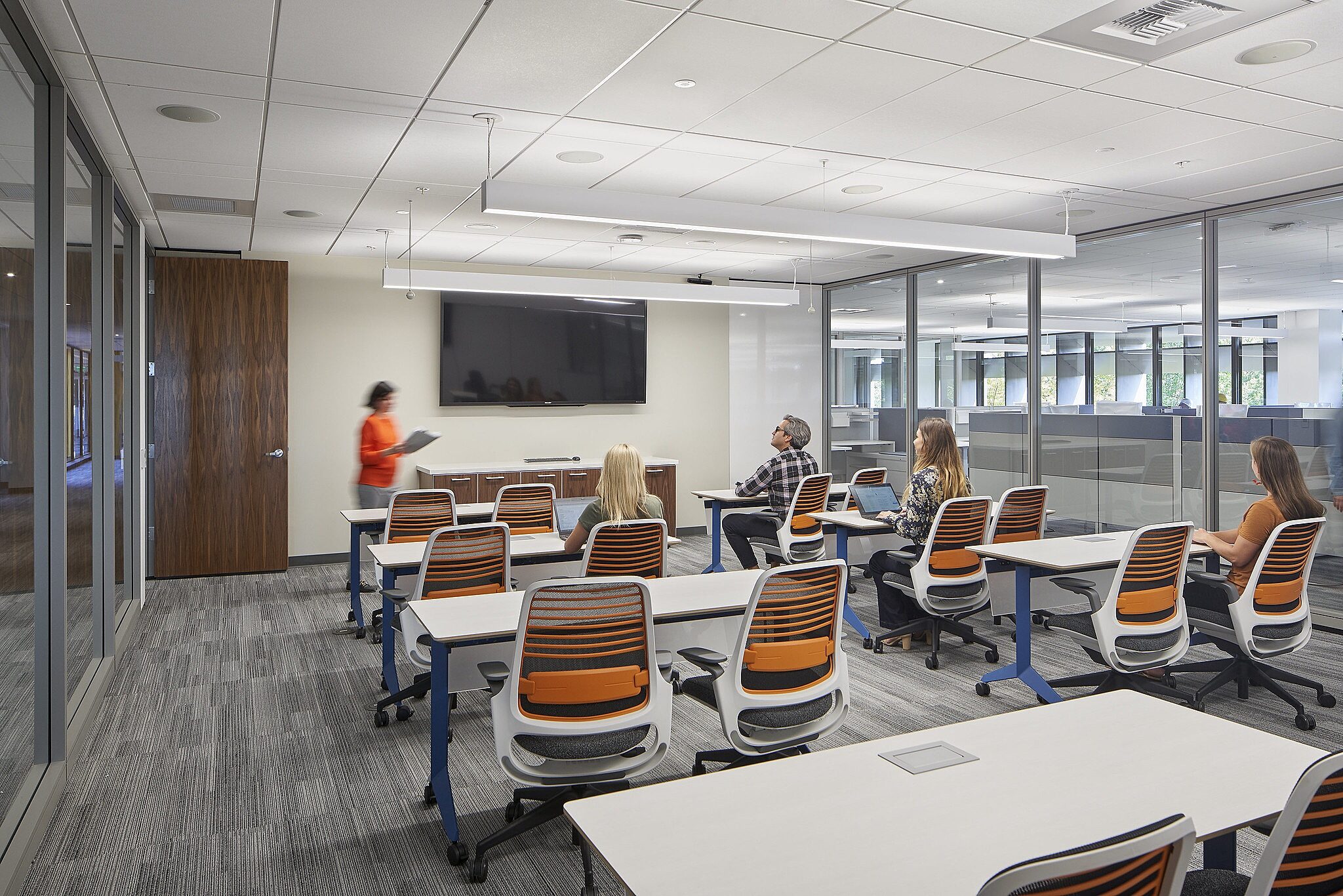 Photograph of SMUD training room