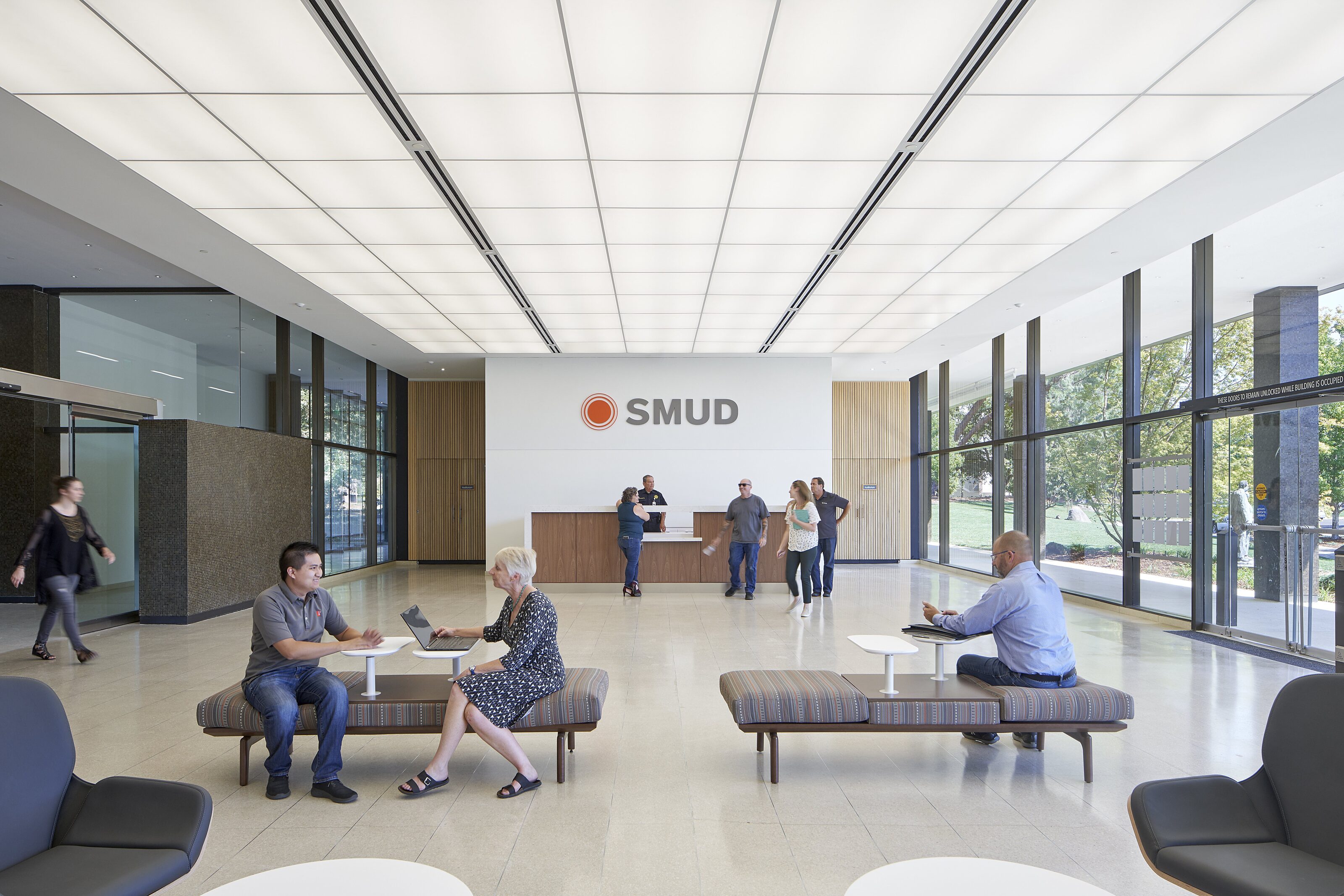Photograph of SMUD Headquarters Reception