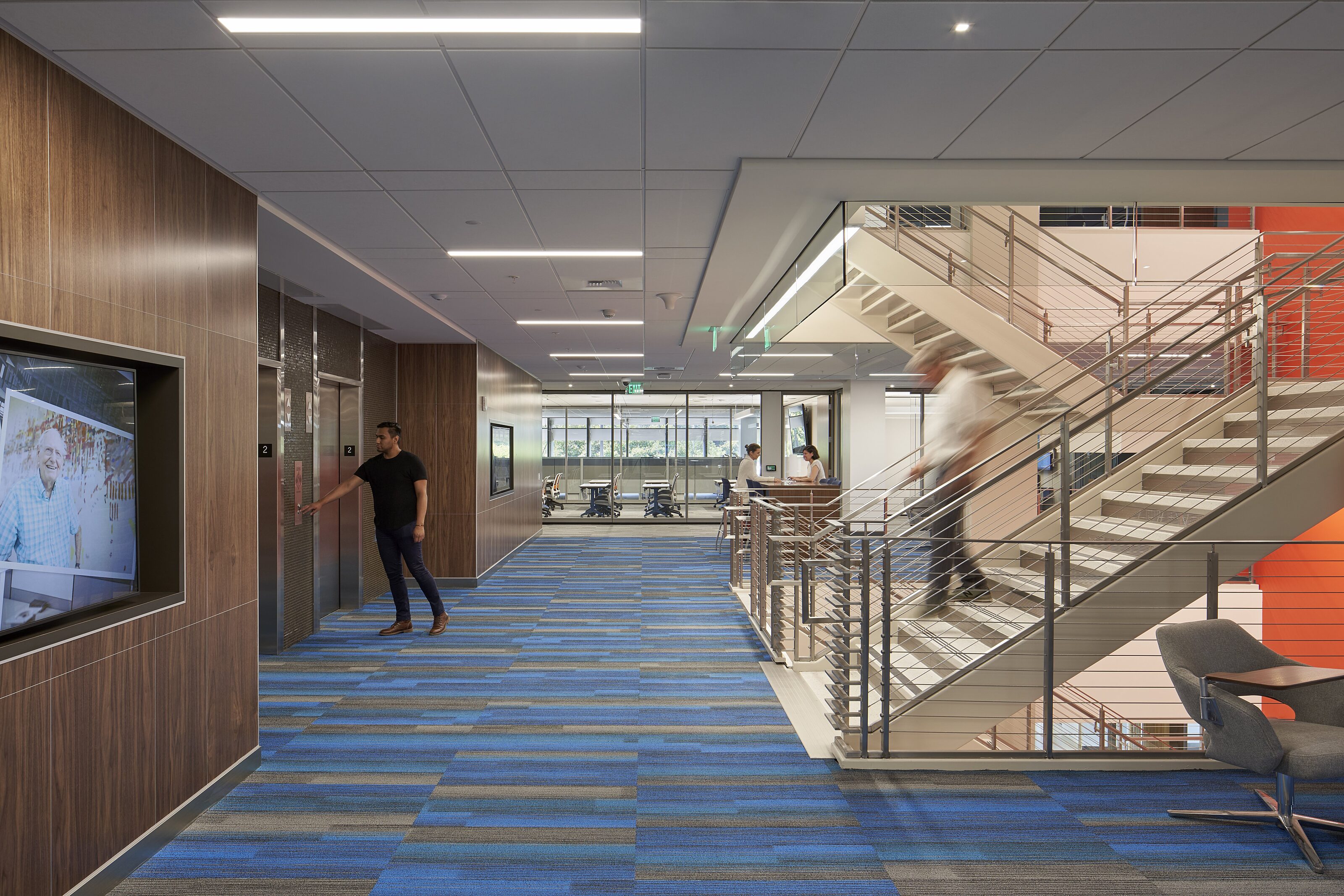 Photograph of SMUD building renovation