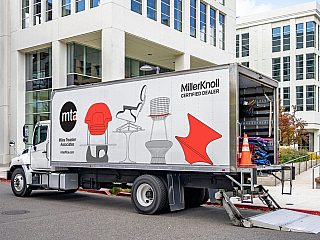 Photo of MTA truck and operations management services.