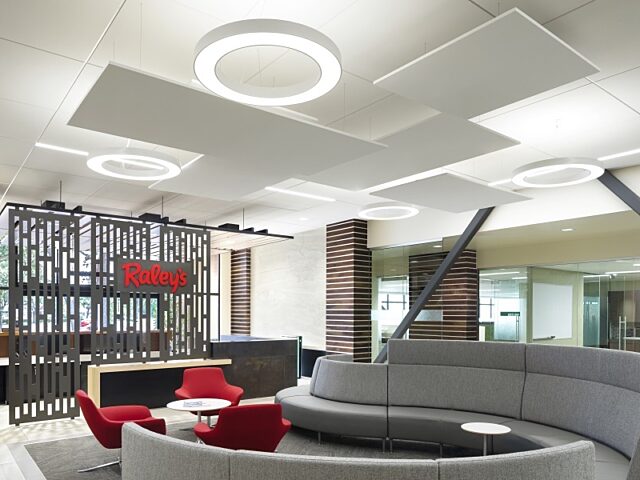 Raleys HQ reception feature