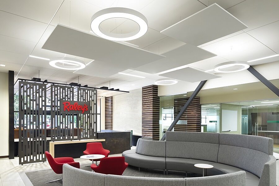 Raleys HQ reception feature