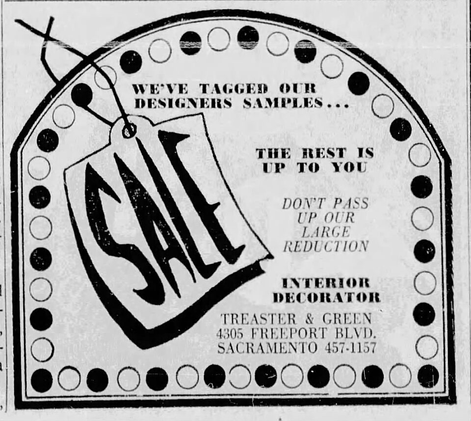 1969 MTA print ad in The Sacramento Bee